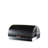 selling linear rose gold roll top bread bin black 5f0431d25ba98