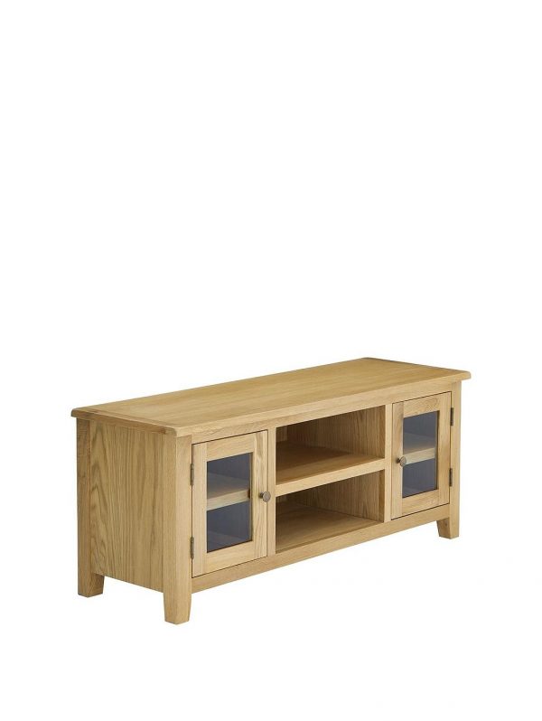 selling london oak ready assembled tv unit fits up to 50 inch tv 5f1c0b286f5e2