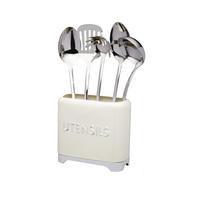 selling lovello utensil storage tin in vanilla cream 5f05b66ee0a9b