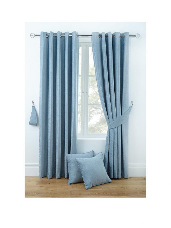 selling luxury chenille lined eyelet curtains 5f0198a6e6119