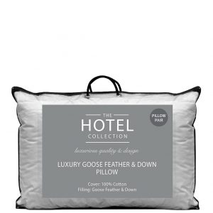 selling luxury goose feather down pillow pair 5efef0e7cdb89