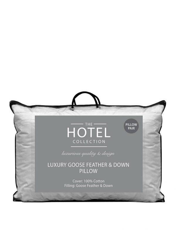 selling luxury goose feather down pillow pair 5efef0e7cdb89