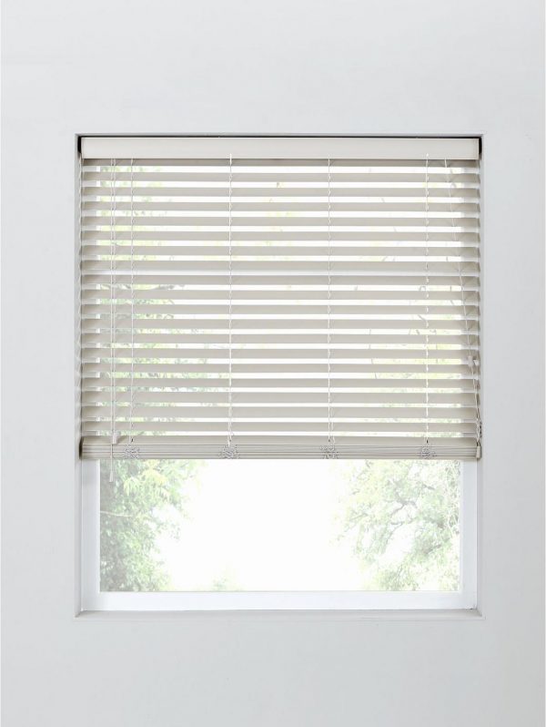 selling made to measure 50mm wooden blinds in pale grey 5f0199e15dffc