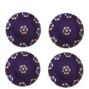 selling majolica dinner plates set of 4 5efc77f22c743