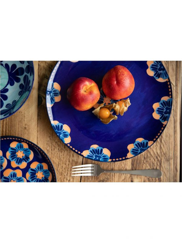 selling majolica dinner plates set of 4 5efc77f2c26ea