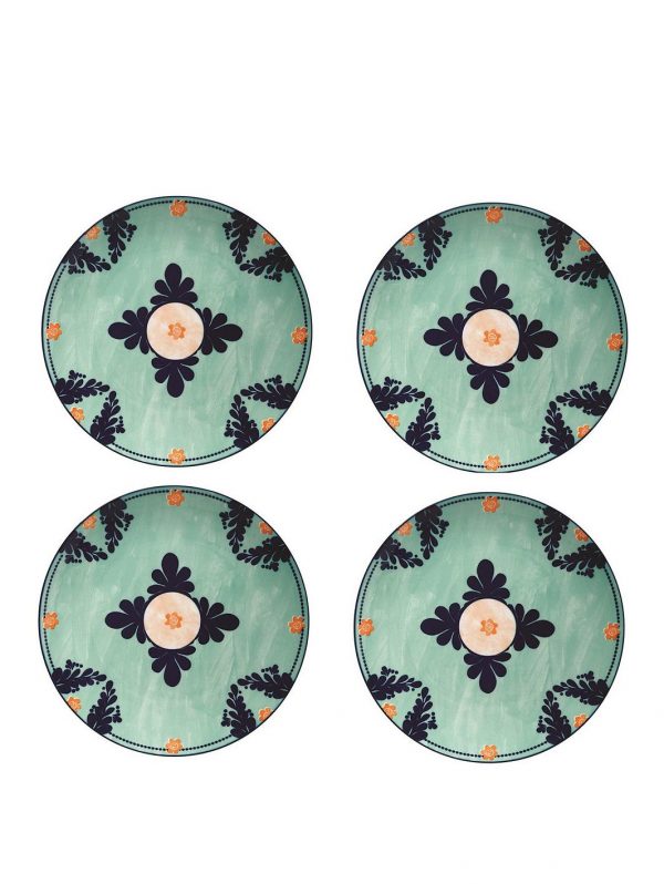 selling majolica dinner plates set of 4 5efc77fe78c2f