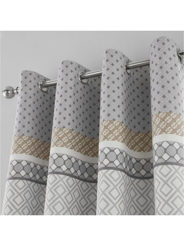 selling malawa geo eyelet curtains 5f019605284bb