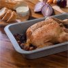 selling marble collection roasting pan and baking tray set in grey 5efc55be99bb8