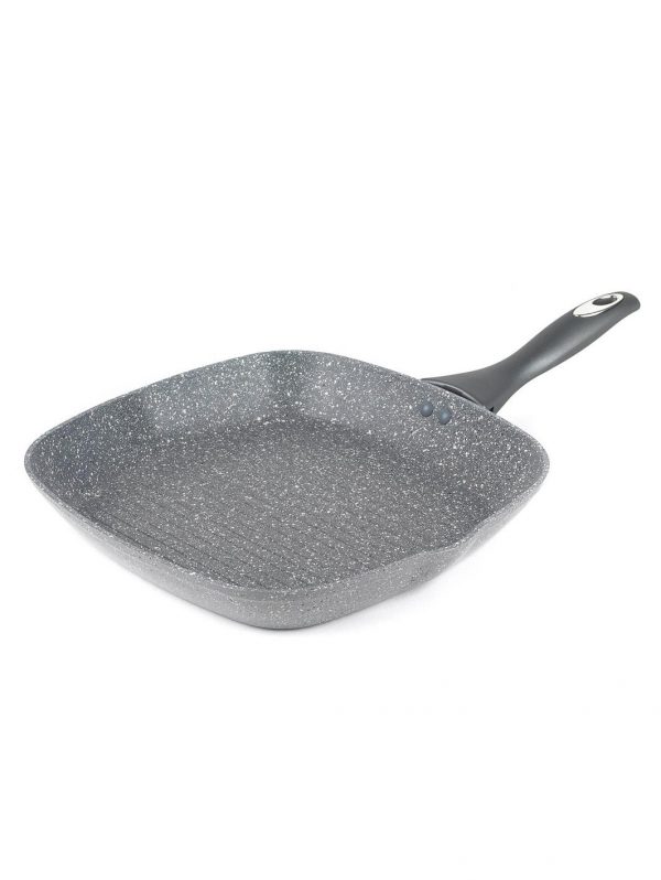 selling marble collection wok and griddle pan set in grey 5efdc8864a756