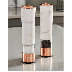 selling marble rose gold edition electric salt and pepper mill 5efc7986c3dcc