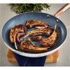 selling marble rose gold edition set of 2 frying pans 5f05b59a0dc57