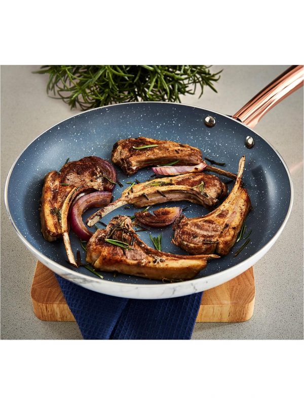 selling marble rose gold edition set of 2 frying pans 5f05b59a0dc57