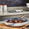 selling marble rose gold edition set of 2 frying pans 5f05b59aa4ba3