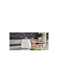 selling marble rose gold edition set of 3 saucepans 5f05b66220f23
