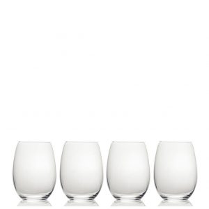selling mikasa julie stemless wine glasses set of 4 5efc593801ff1