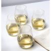 selling mikasa julie stemless wine glasses set of 4 5efc593894d23