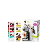 selling mini me automatic coffee machine arctic grey and black anthracite by krups starter kit 5f05636ca3958