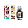 selling mini me automatic coffee machine arctic grey and black anthracite by krups starter kit 5f05637402be6