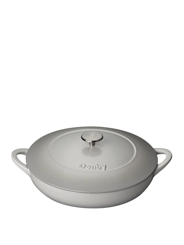 selling natural canvas 30 cm shallow cast iron casserole dish 5f05b5ca2ff4c
