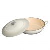 selling natural canvas 30 cm shallow cast iron casserole dish 5f05b5cbcc46a
