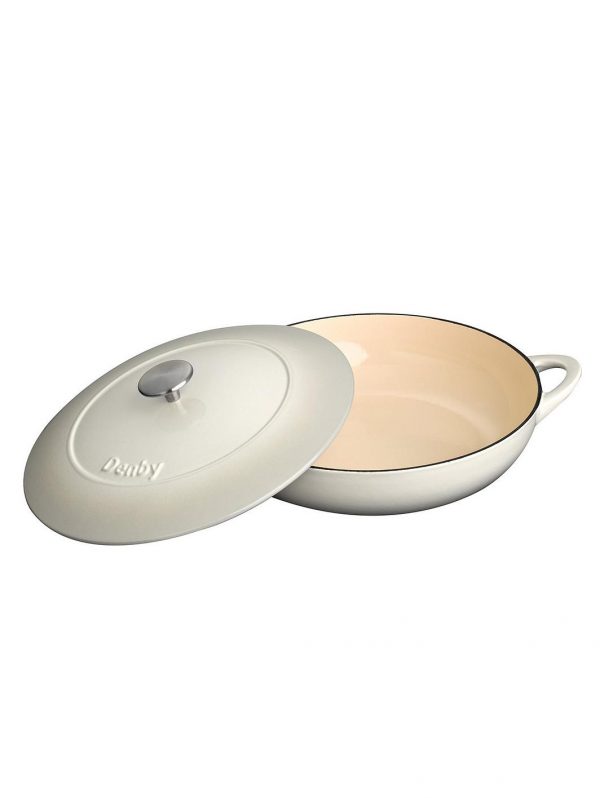 selling natural canvas 30 cm shallow cast iron casserole dish 5f05b5cbcc46a