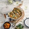 selling natural canvas 30 cm shallow cast iron casserole dish 5f05b5cd3326b