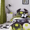 selling neon football eyelet curtains in yellow 5f019412f2679