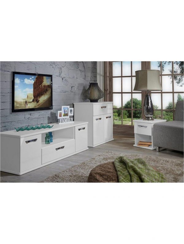 selling neptune ready assembled white high gloss tv unit fits up to 65 inch tv 5efd7fec91fb8
