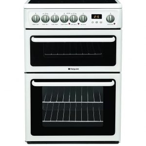 selling newstyle hae60ps 60cm double oven electric cooker with ceramic hob white 5f081bce84b2d