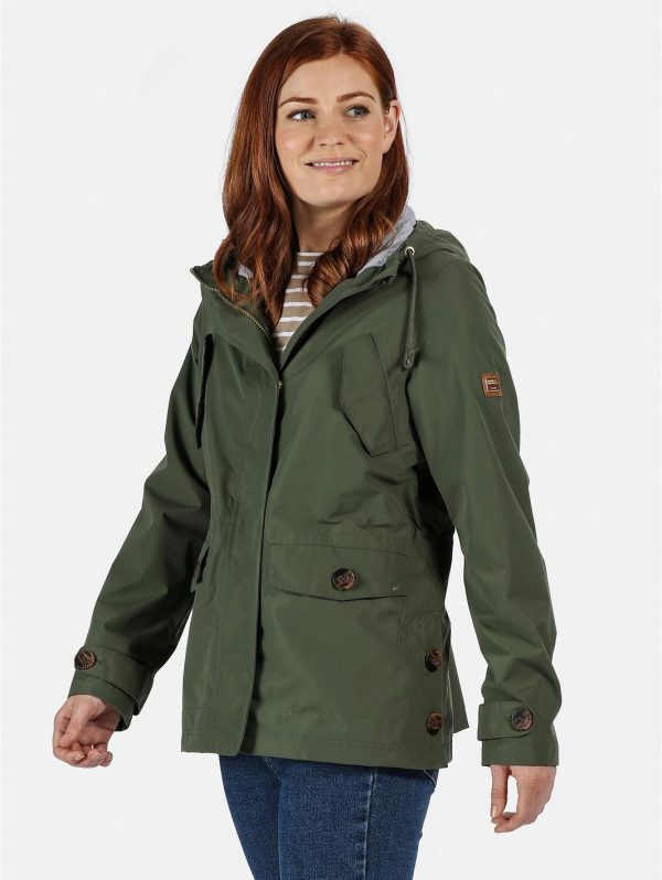 selling ninette waterproof jacket khaki 5f042998788aa