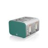 selling nordic 4 slice toaster green 5f06b70861d47