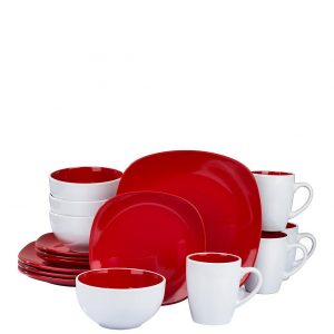 selling nova 16 piece dinner set red 5efc791dd7e95