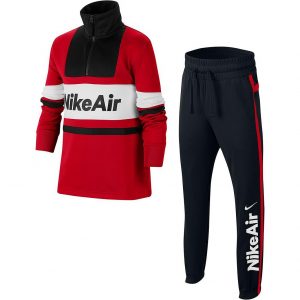 selling nsw air older boys tracksuit red black 5efee5cbadce1