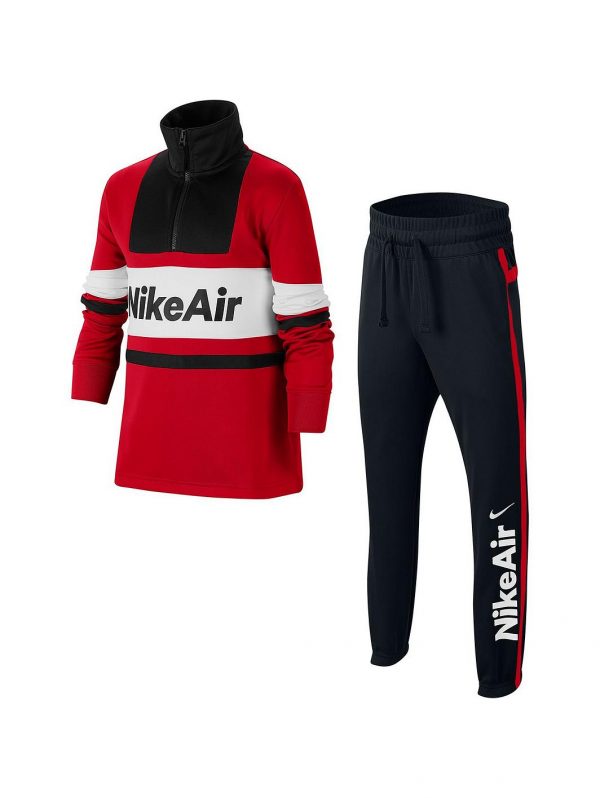 selling nsw air older boys tracksuit red black 5efee5cbadce1