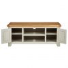 selling oakland painted 100 solid wood ready assembled large tv unit fits up to 55 inch tv 5efd7fad5a946