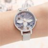 selling olivia burton bejewelled floarals 3d bee floral dial silver mesh watch 5f044c064b19c