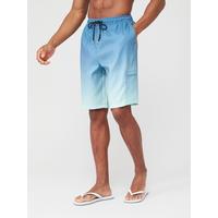 selling ombre long swimming shorts blue 5f0429e50881e