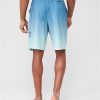 selling ombre long swimming shorts blue 5f0429eb2305d