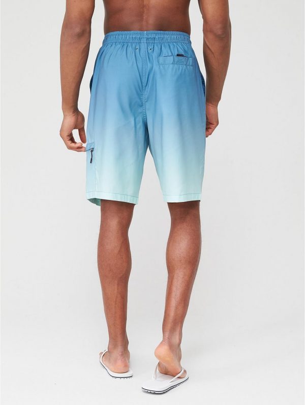 selling ombre long swimming shorts blue 5f0429eb2305d