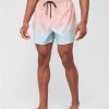 selling ombre swimming shorts pink blue 5f042a2f71f5f