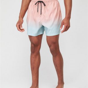 selling ombre swimming shorts pink blue 5f042a2f71f5f