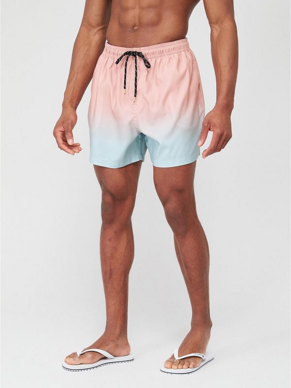 selling ombre swimming shorts pink blue 5f042a2f71f5f