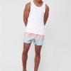 selling ombre swimming shorts pink blue 5f042a3112937