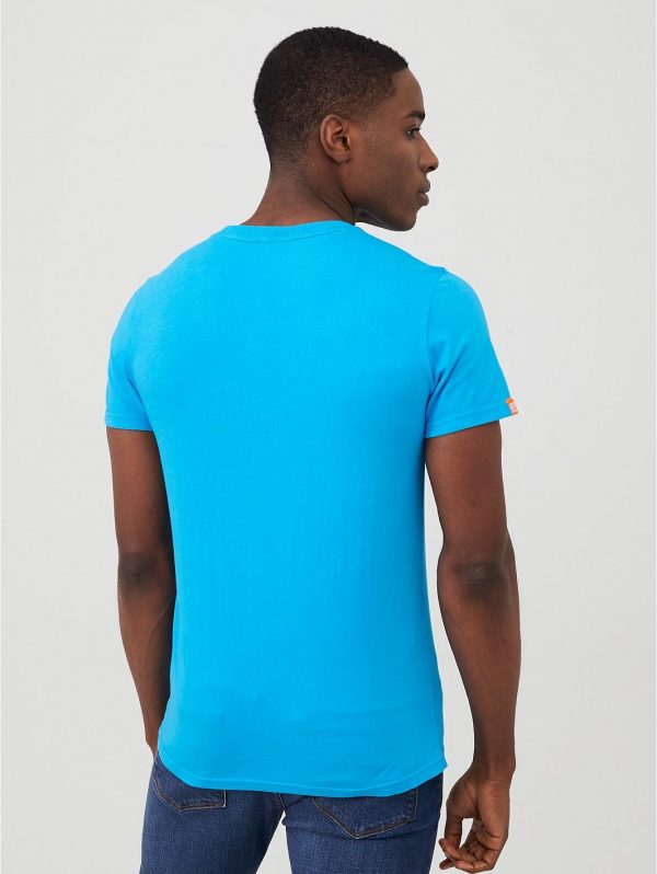 selling orange label neon lite t shirt electric blue 5efc82aae4522