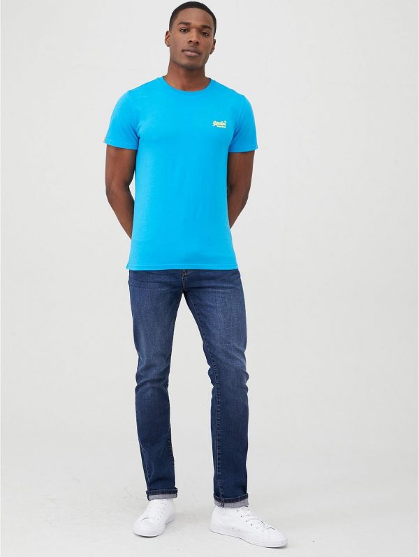 selling orange label neon lite t shirt electric blue 5efc82aba9150