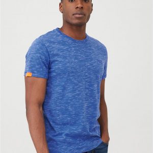 selling orange label vintage embroidery t shirt blue 5efc822854e4e