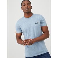 selling orange label vintage embroidery t shirt light blue 5efc81207fe19