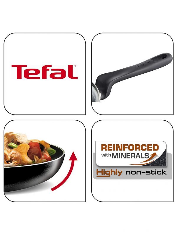 selling origins non stick 28cm wok with thermo spot black stone effect 5f05b30023667