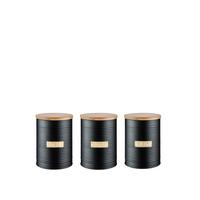 selling otto black tea coffee and sugar storage canisters 5f04312bcfe89