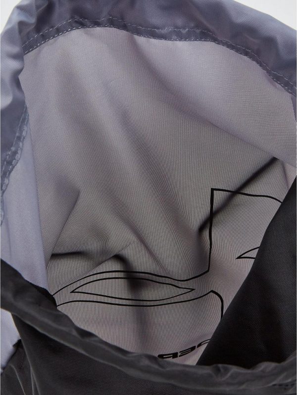 selling ozsee sack pack bag black grey 5f1a6da302eea